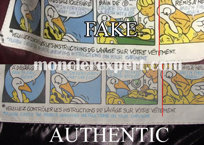 moncler fake vs real