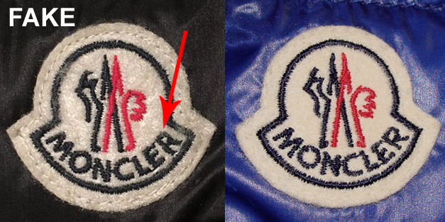 how to know if a moncler jacket is real