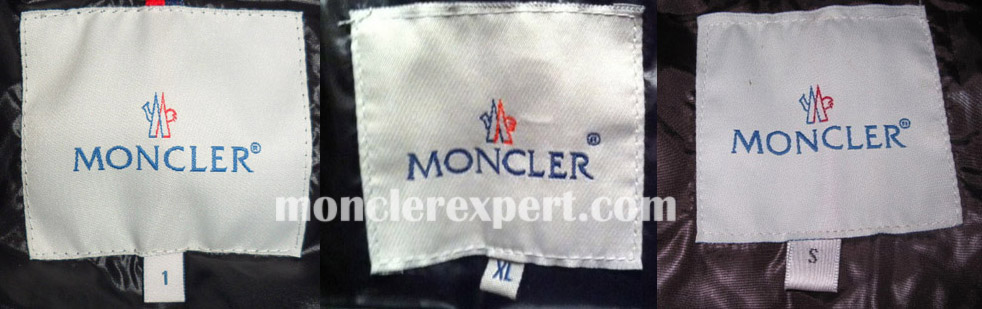 moncler jacket size