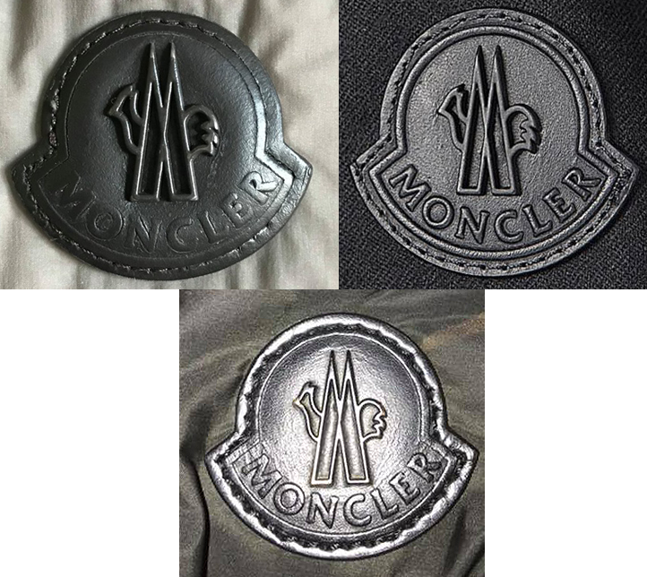 moncler black logo jacket