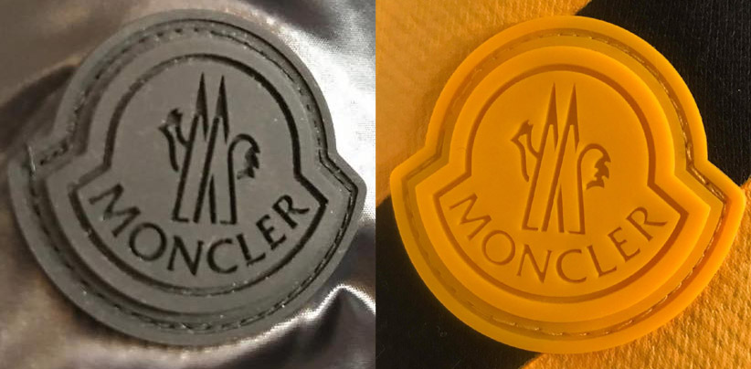 Details of the Moncler logo